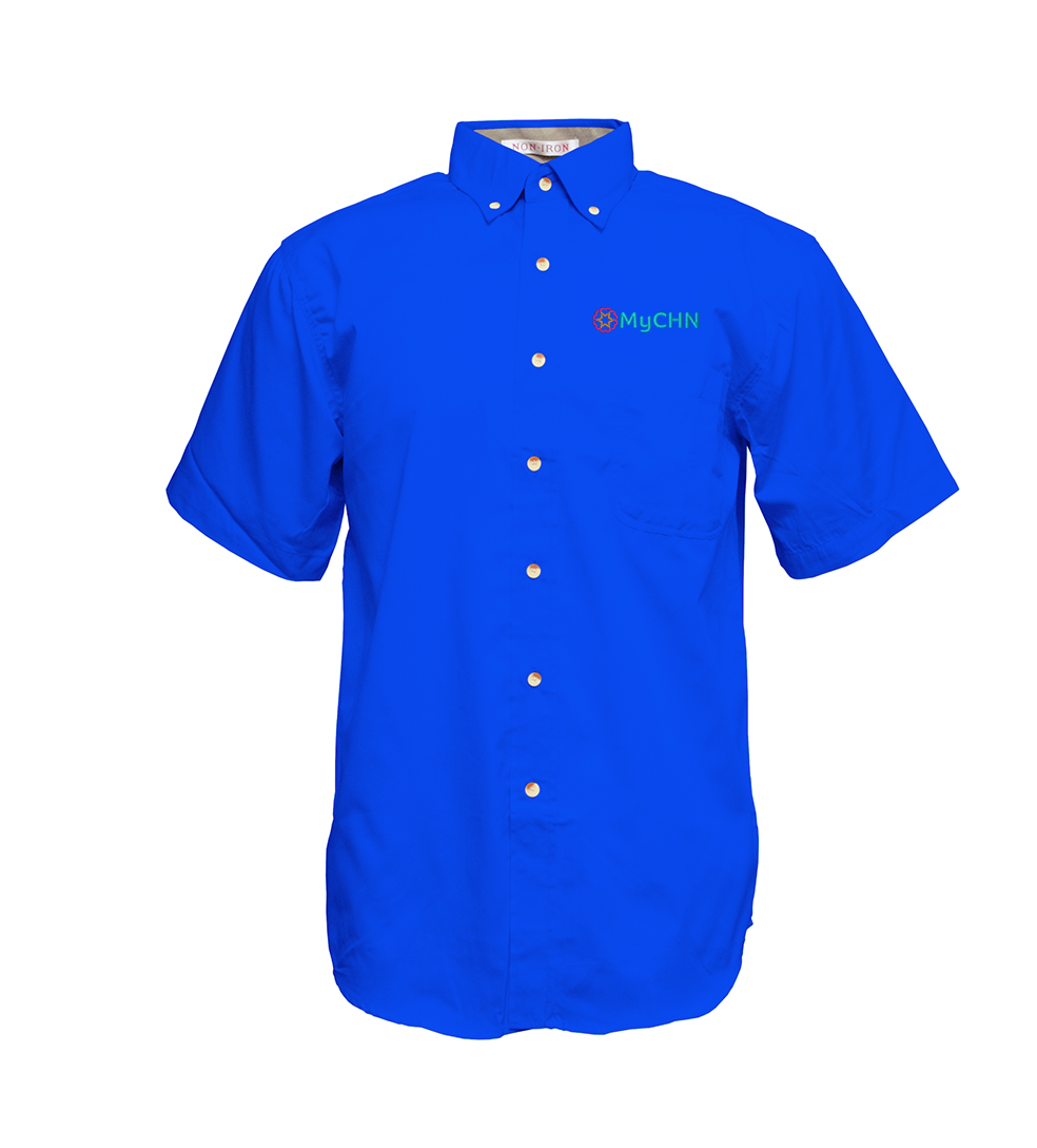 Men Easy Care Blend Twill S/S Shirt