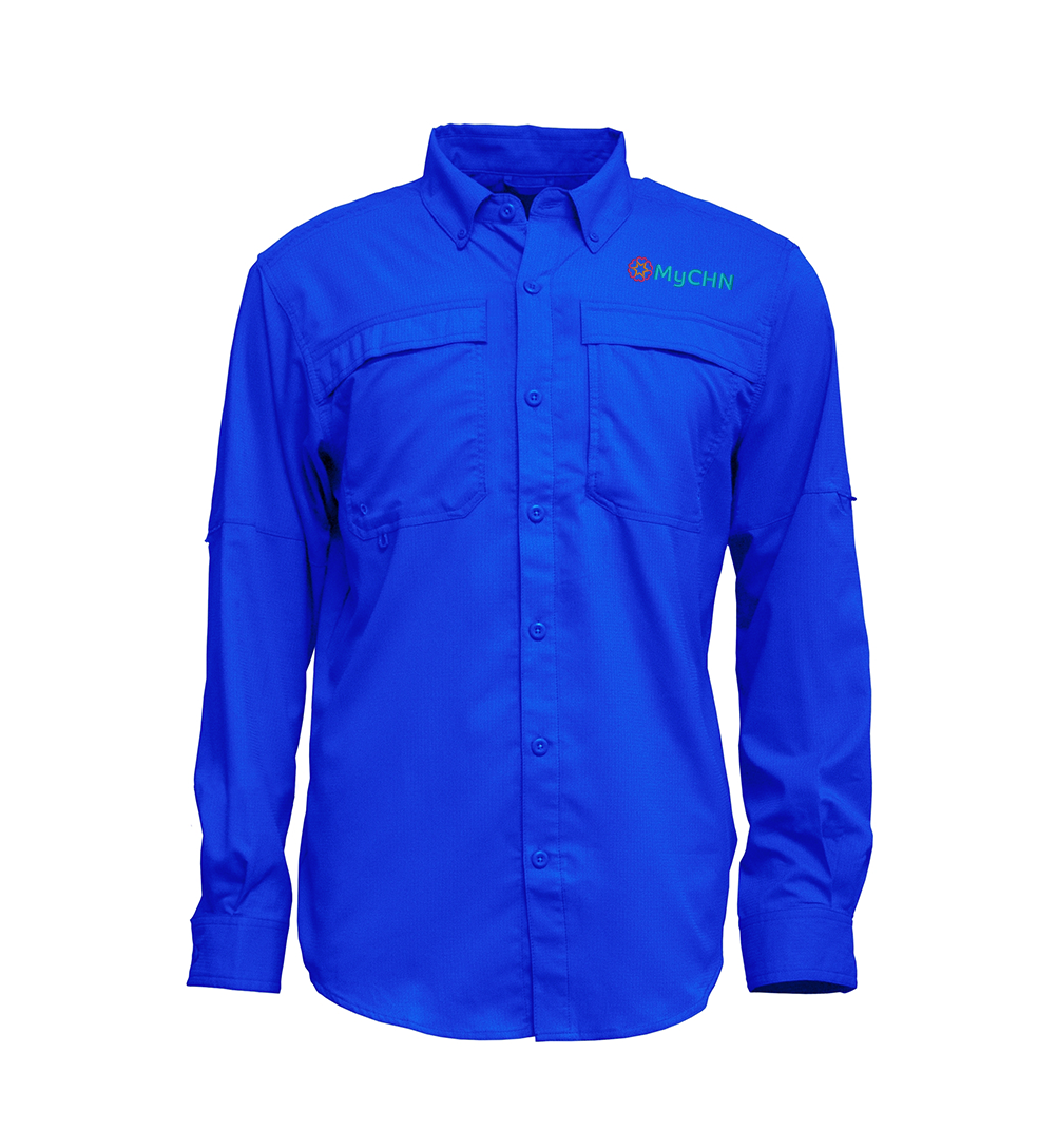 Men L/S Fishing Shirt