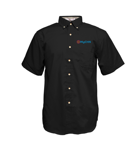 Men Easy Care Blend Twill S/S Shirt