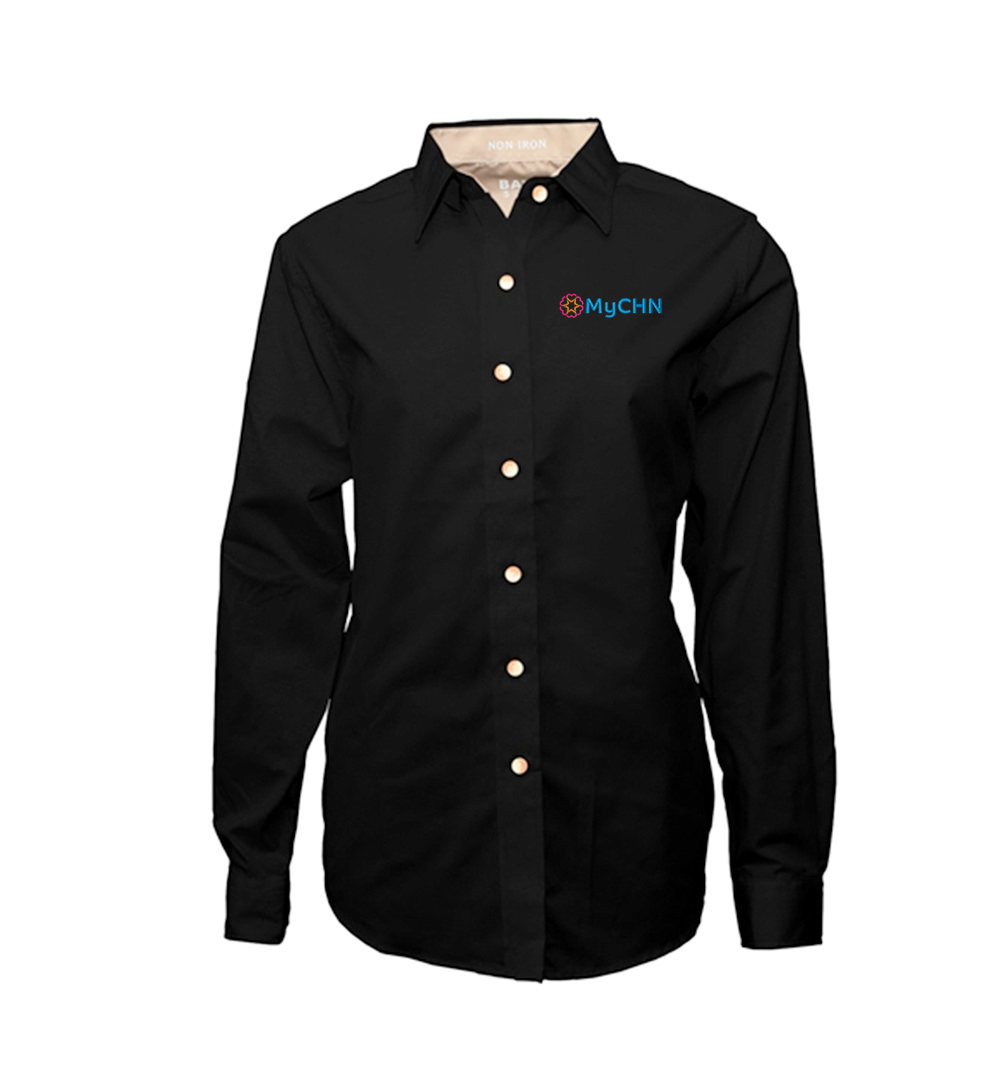 Women Easy Care Blend Twill L/S Shirt