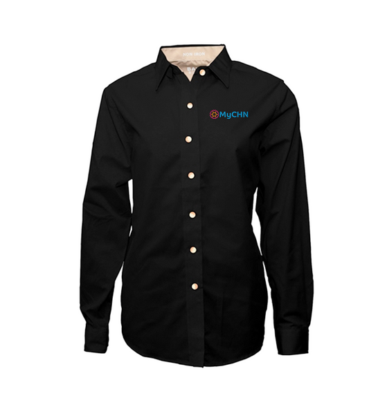 Women Easy Care Blend Twill L/S Shirt