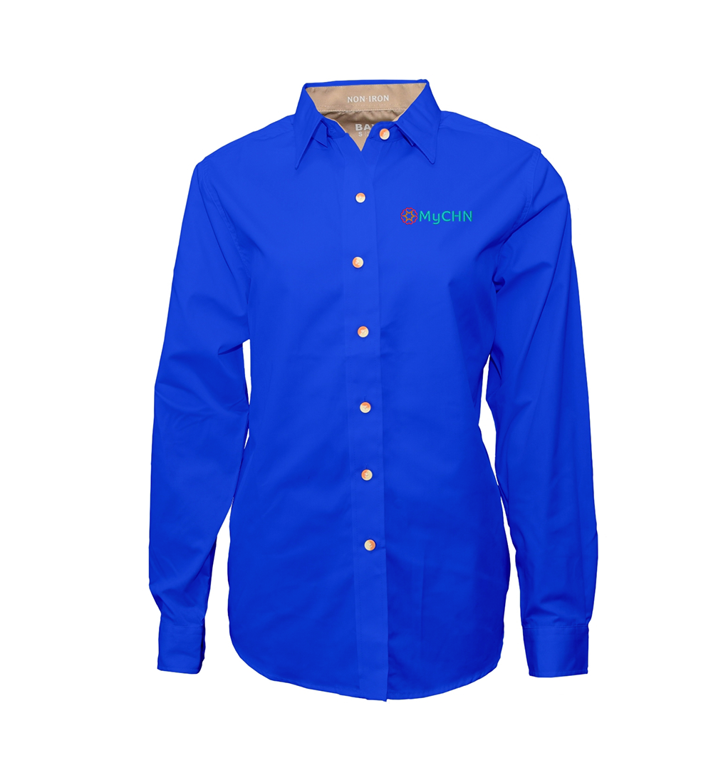 Women Easy Care Blend Twill L/S Shirt