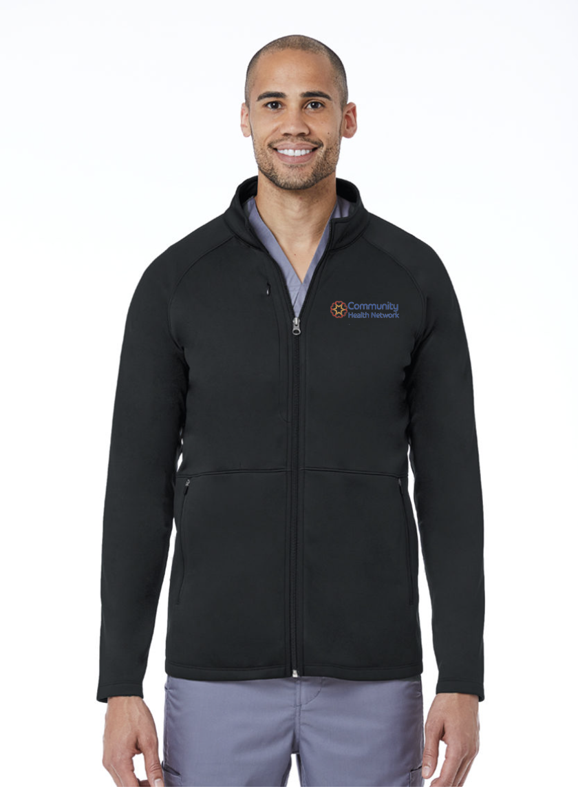 Men's Blaze Warm-up Bonded Fleece Jacket